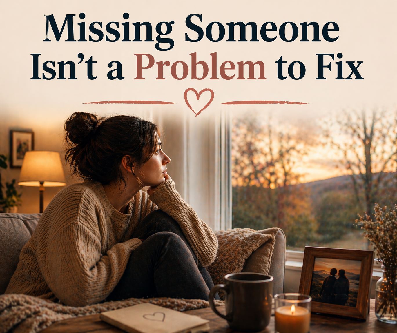 Missing Someone Isn't a Problem to Fix