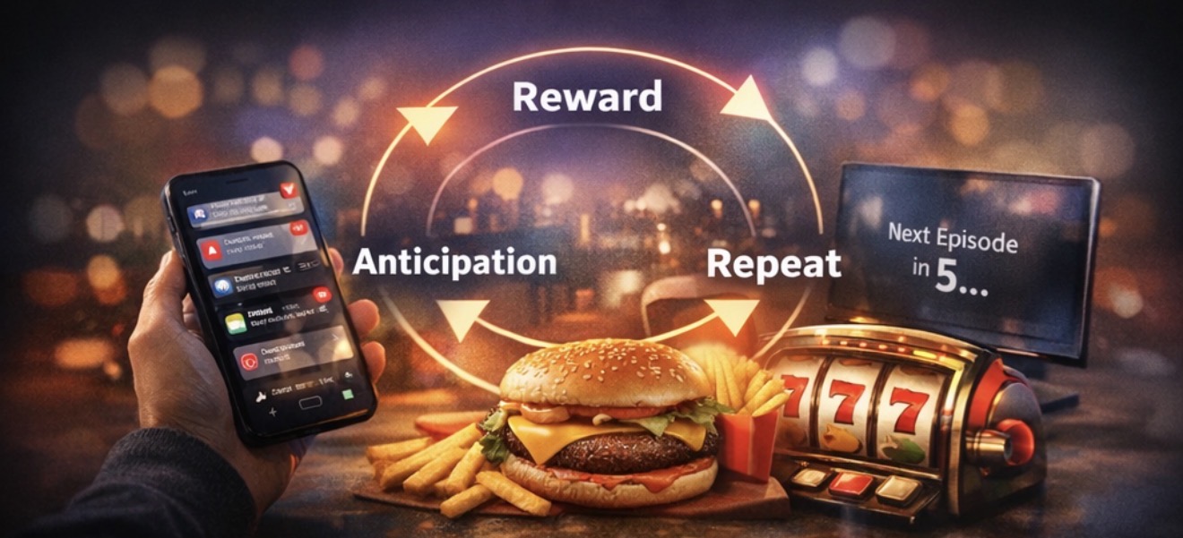 Reward, Anticipation, Repeat — the dopamine loop